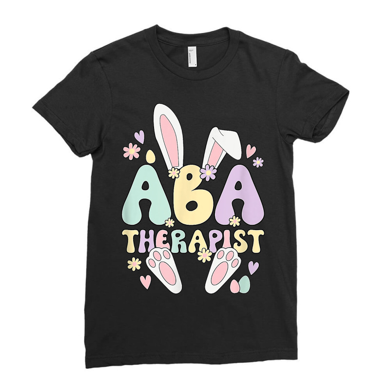 Applied Behavior Analysis Therapist Cute Easter Bu Ladies Fitted T-Shirt by LoralieDemars | Artistshot