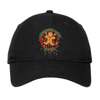 Author Job Gingerbread Funny Xmas Adjustable Cap | Artistshot