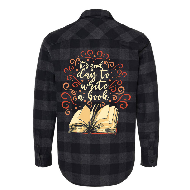 Author Novelist Writing Flannel Shirt by KatanaFarkas | Artistshot