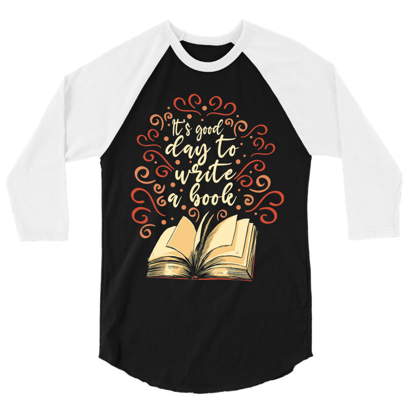 Author Novelist Writing 3/4 Sleeve Shirt by KatanaFarkas | Artistshot