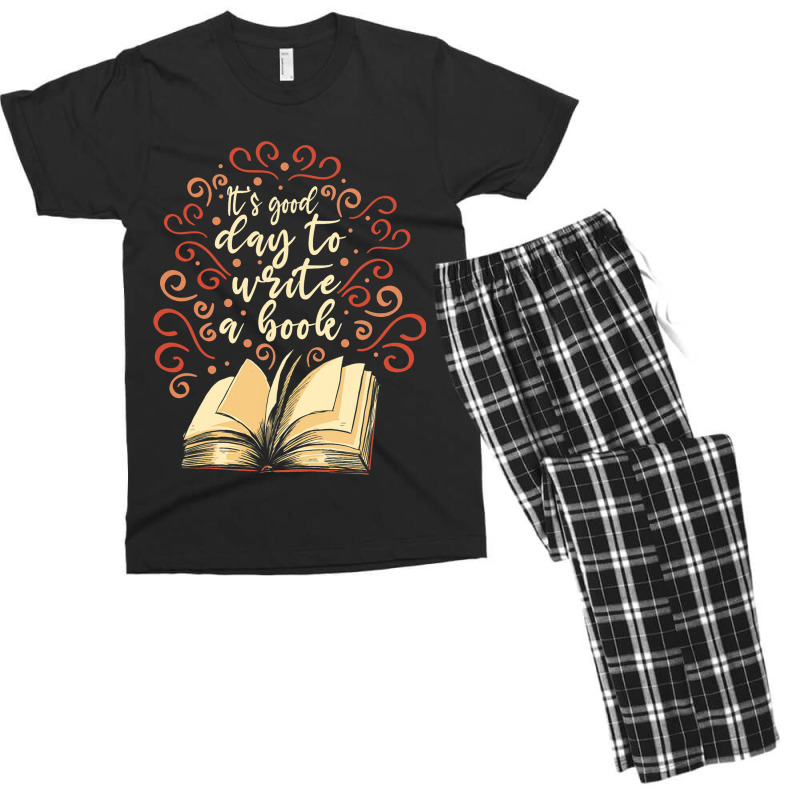 Author Novelist Writing Men's T-shirt Pajama Set by KatanaFarkas | Artistshot