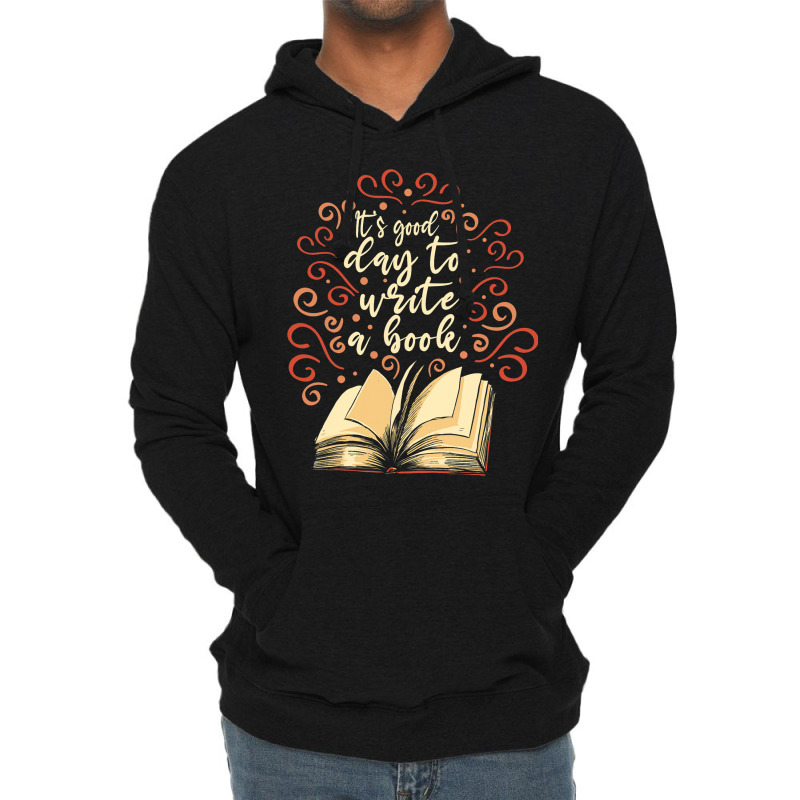 Author Novelist Writing Lightweight Hoodie by KatanaFarkas | Artistshot