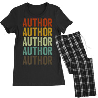 Author Retro Women's Pajamas Set | Artistshot