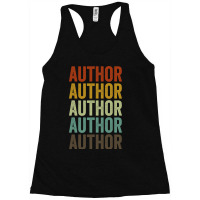 Author Retro Racerback Tank | Artistshot