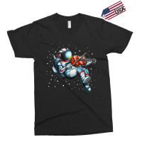 Astronaut Music Violin Player Cosmonaut Violin Ins Exclusive T-shirt | Artistshot