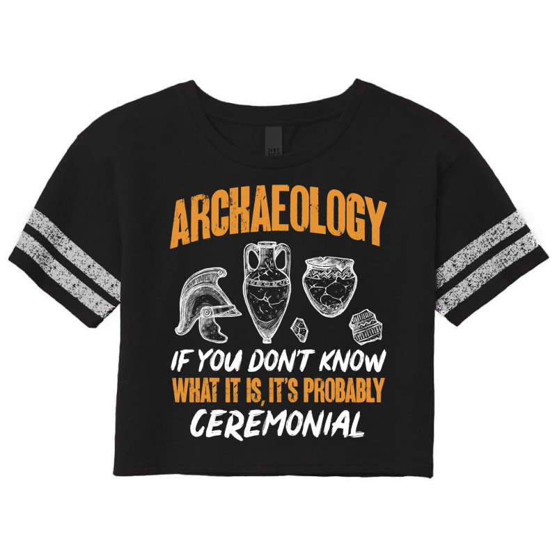 Archaeology Archaeologist 2 Scorecard Crop Tee by MICHAELPHILBECK | Artistshot