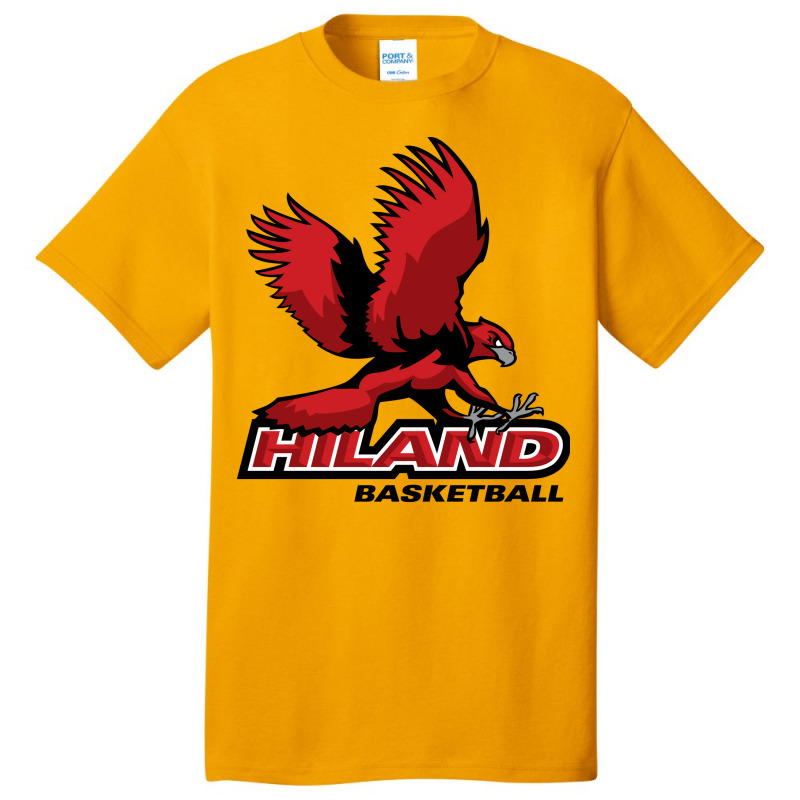 Hiland Basketball Basic T-shirt by QianzyLulu | Artistshot