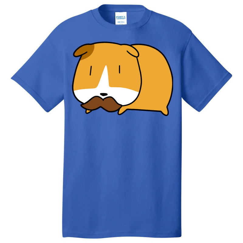 Mustache Guinea Pig Basic T-shirt | Artistshot