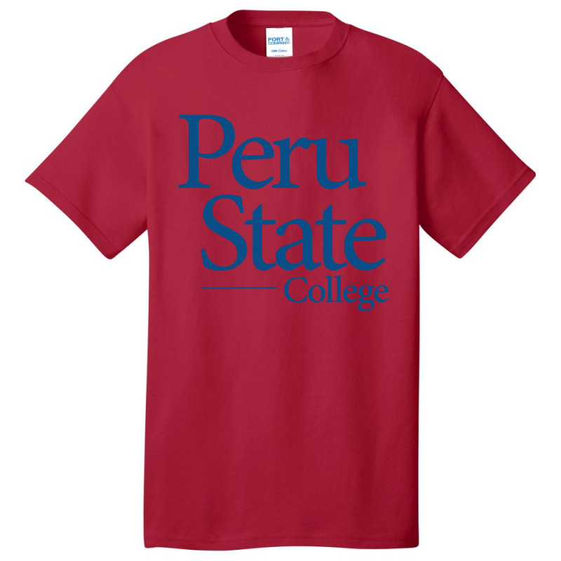 Peru State College Wordmark Basic T-shirt | Artistshot