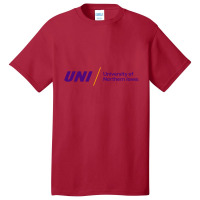 University Of Northern Iowa Wordmark Basic T-shirt | Artistshot