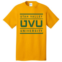 Uvu Institutional Square Mark 2016 Basic T-shirt | Artistshot