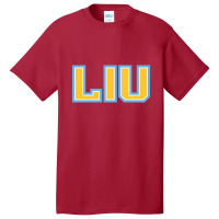 Liu Gold Wordmark Basic T-shirt | Artistshot