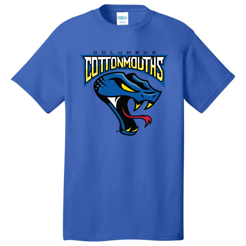 Columbus Cottonmouths Basic T-shirt by CoolMerch | Artistshot