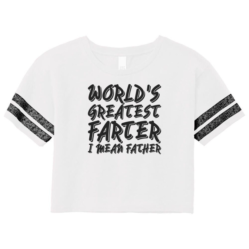 Worlds Greatest Father I Mean Scorecard Crop Tee | Artistshot