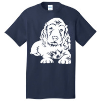 Cocker T  Shirt Cute Cocker Spaniel Gift T  Shirt Basic T-shirt | Artistshot