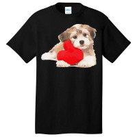 Dog Is My Valentine T  Shirt Dog Is My Valentine T  Shirt Basic T-shirt | Artistshot