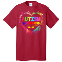 Autism Awareness Gift T  Shirt Autism Awareness Heart Gift T  Shirt Basic T-shirt | Artistshot