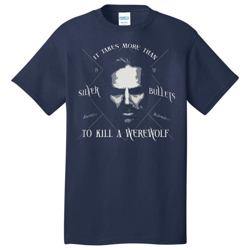 Sylvester Logan James   The Werewolf Hunter Basic T-shirt | Artistshot