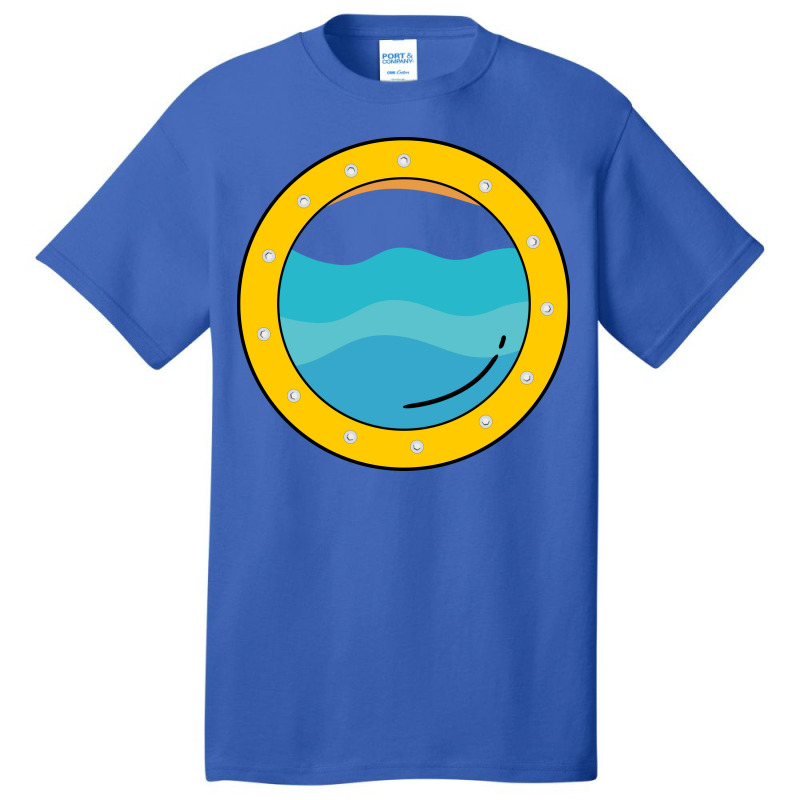 Submarine Window Basic T-shirt by selos47 | Artistshot