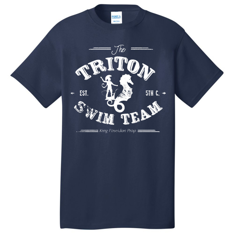 Triton Swim Team,  Swimming Basic T-shirt by suramadukara | Artistshot