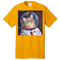 Kitty, Black, Vintage, Book, Space Cat, Nying,universe Basic T-shirt | Artistshot