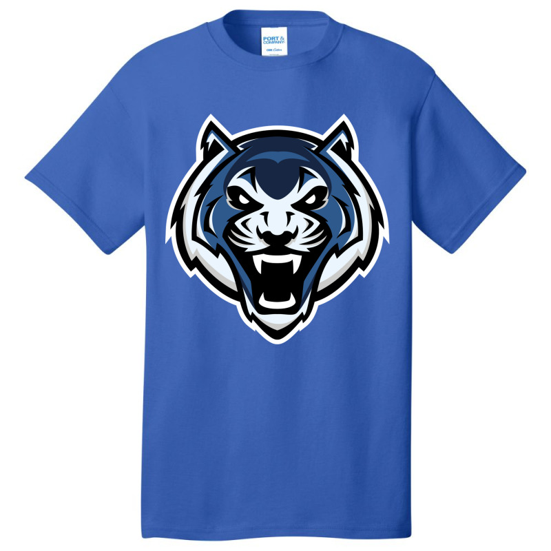 Lincoln Blue Tigers Basic T-shirt by tonyleo | Artistshot