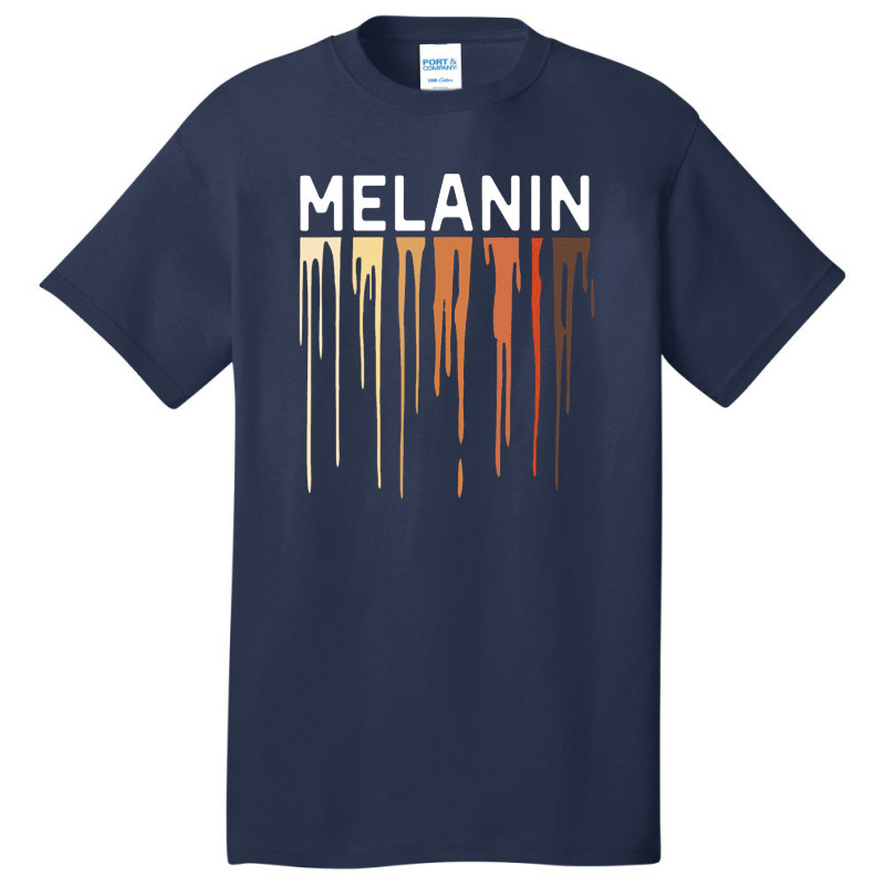 Drippin Melanin Basic T-shirt | Artistshot