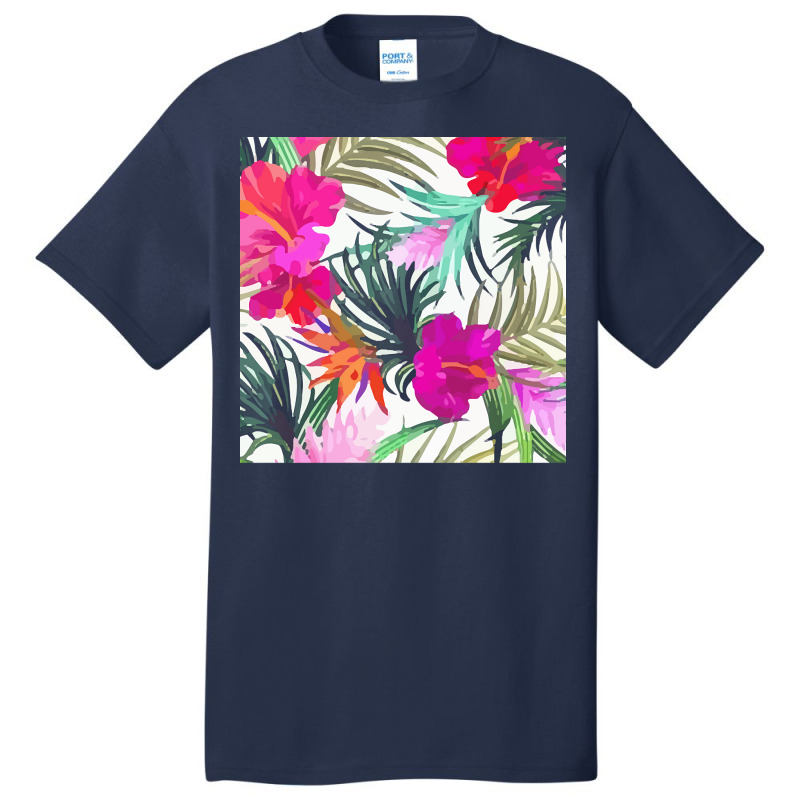 Tropical T  Shirt Tropical Fascinating Foliage T  Shirt Basic T-shirt by vivienneschulist149 | Artistshot