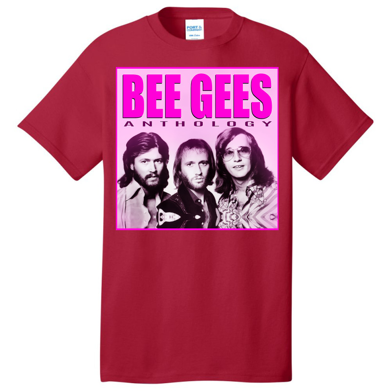 Bee Gees - Anthology Basic T-shirt by kangenband43 | Artistshot