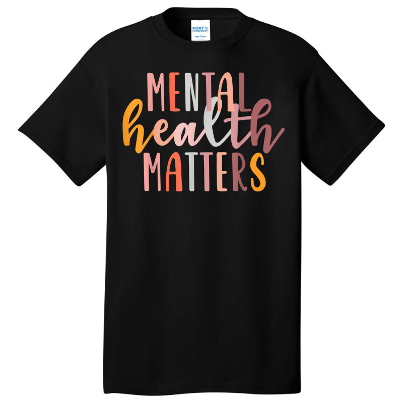 Mental Health Matters Human Brain Illness Awareness Basic T-shirt | Artistshot