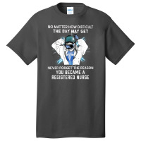 I Love Being A Registered Nurse Basic T-shirt | Artistshot