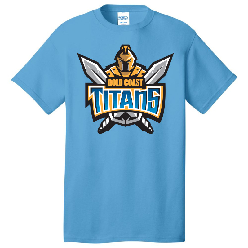 Gold Coast Titan Basic T-shirt by SomArt | Artistshot