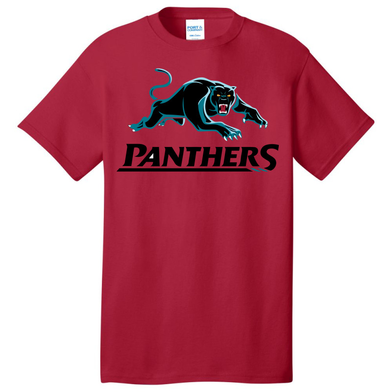 Penrith Panthers Basic T-shirt by SomArt | Artistshot