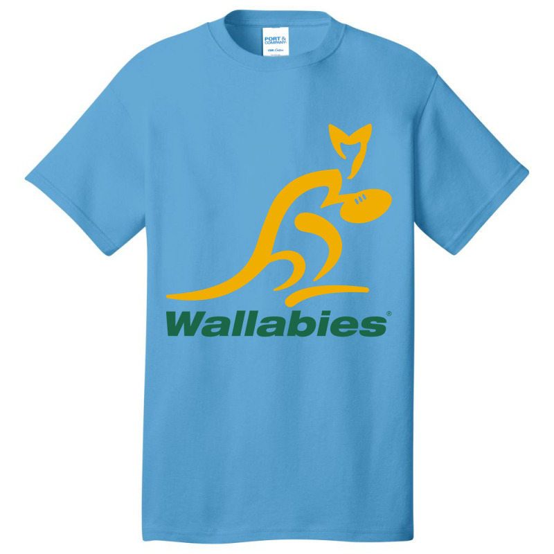 Wallabies Rugby Basic T-shirt by hary shop | Artistshot