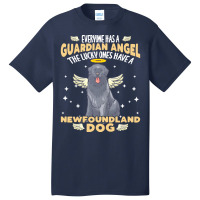 Newfoundland Dog T  Shirt Newfoundland Dog With Funny Saying T  Shirt Basic T-shirt | Artistshot