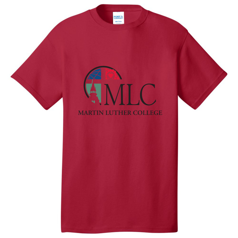 Martin Luther College Basic T-shirt by Delizzo | Artistshot