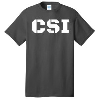 Csi Crime Scene Investigation T Shirt   Official Police Gear Basic T-shirt | Artistshot