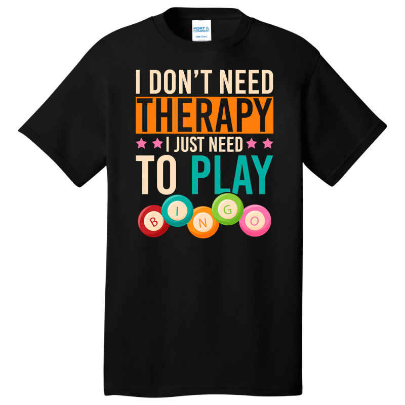 Funny Bingo Player Lottery Gambling Basic T-shirt | Artistshot