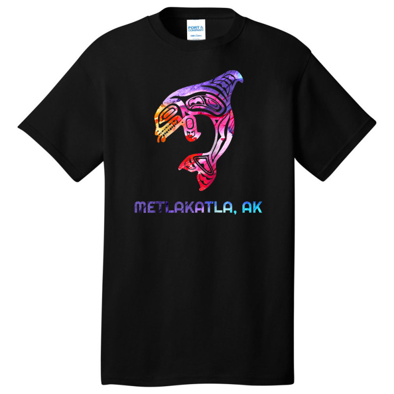 Metlakatla Alaska Native American Orca Killer Whale Raglan Baseball Te Basic T-shirt by Vivu991 | Artistshot