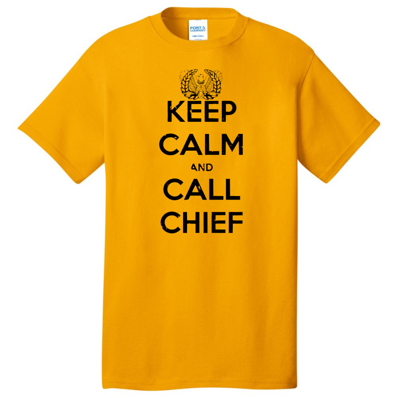 Keep Calm And Call Chief Warrant Officer Corps Eagle Rising Long Sleev Basic T-shirt by kamandhani | Artistshot