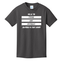 Fan Of The Strange Dark And Mysterious Basic Youth T-shirt | Artistshot