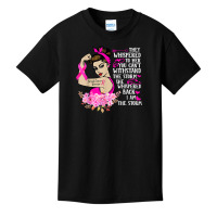 I'm The Storm Strong Women Breast Cancer Warrior Pink Ribbon T Shirt Basic Youth T-shirt | Artistshot