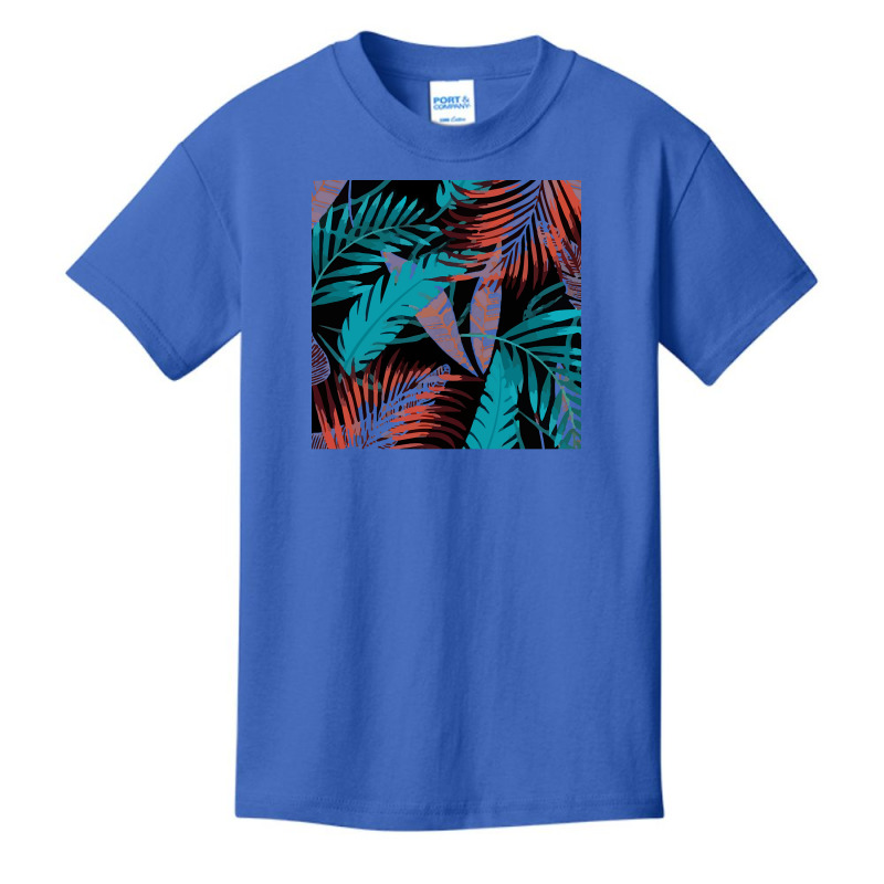 Jungle T  Shirt Jungle Paradise Botanical T  Shirt Basic Youth T-shirt by vhoeger208 | Artistshot