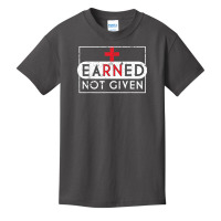 Registered Nurse T Shirt Rna Earned Not Given Nurse Gift Basic Youth T-shirt | Artistshot