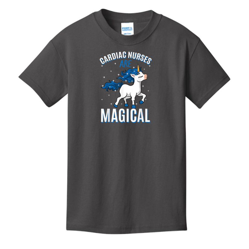 Cardiac Nurses Are Magical Unicorn Job Cardiology Profession Basic Youth T-shirt by Yuh2105 | Artistshot