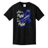 Esophageal Cancer Awareness T  Shirt Esophageal Cancer Awareness Her F Basic Youth T-shirt | Artistshot