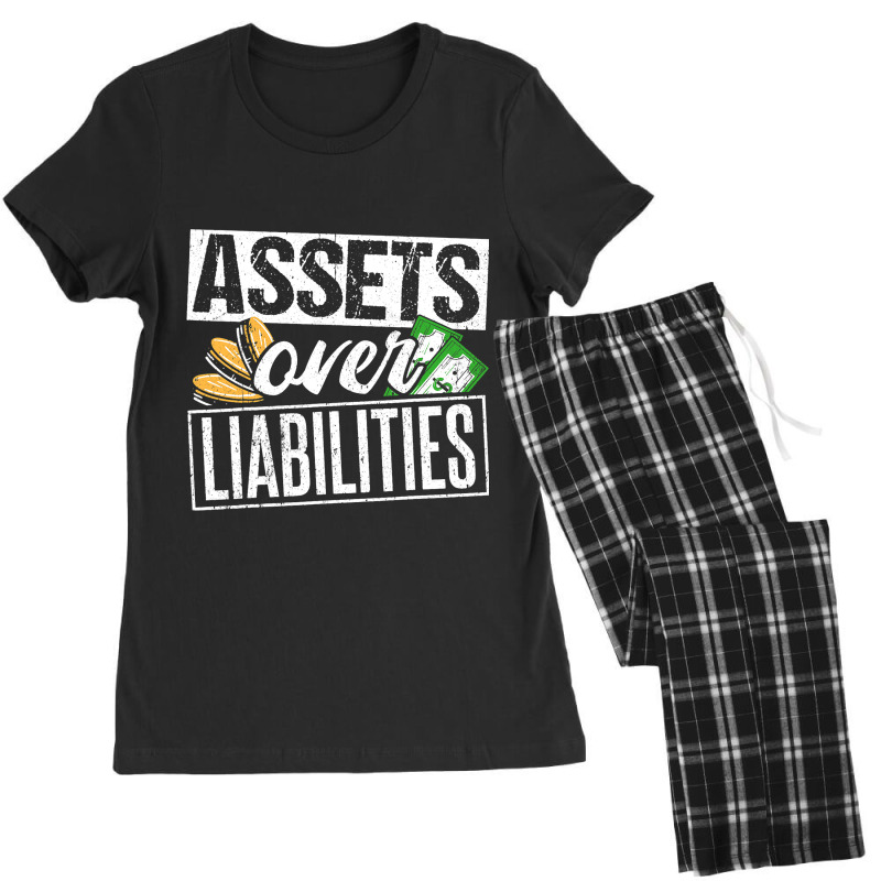 Assets Over Liabilities Accountant Women's Pajamas Set by BristolEstes | Artistshot