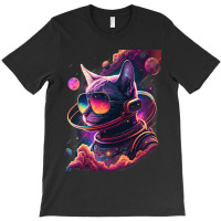 Astronaut Oriental Shorthair Cat Space Galaxy T-shirt | Artistshot