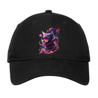 Astronaut Oriental Shorthair Cat Space Galaxy Adjustable Cap | Artistshot