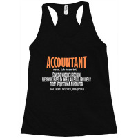 Accountant Definition Racerback Tank | Artistshot